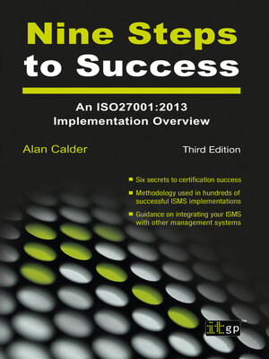 cover image of Nine Steps to Success